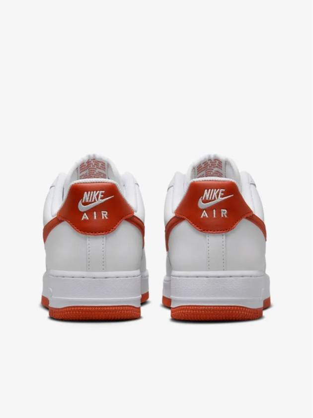 Air Force 1 07 Low Top Sneakers White Dragon Red - NIKE - BALAAN 7