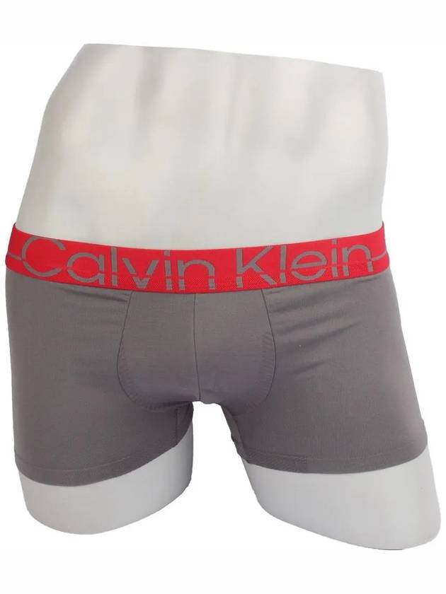 Underwear Logo Low Rise Trunk Fit Briefs Gray Sky - CALVIN KLEIN - BALAAN 2