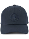 Kids Junior Hat 801691265 V0020 NAVY BLUE - STONE ISLAND - BALAAN 3