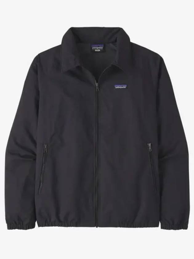 Men's Baggies Logo Patch Zip Pocket Zip-Up Jacket Ink Black - PATAGONIA - BALAAN 2