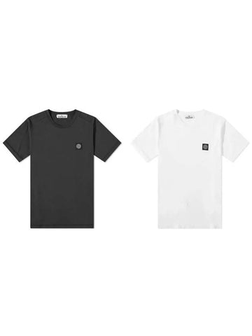 23SS logo tshirt short sleeve tshirt 101524113 - STONE ISLAND - BALAAN 1