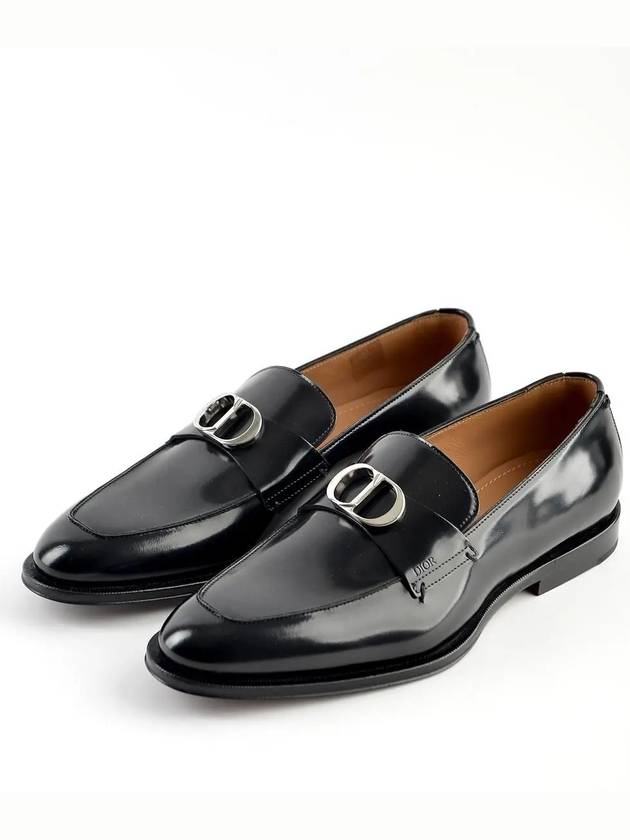 CD Icon Buckle Timeless Loafer Black - DIOR - BALAAN 3