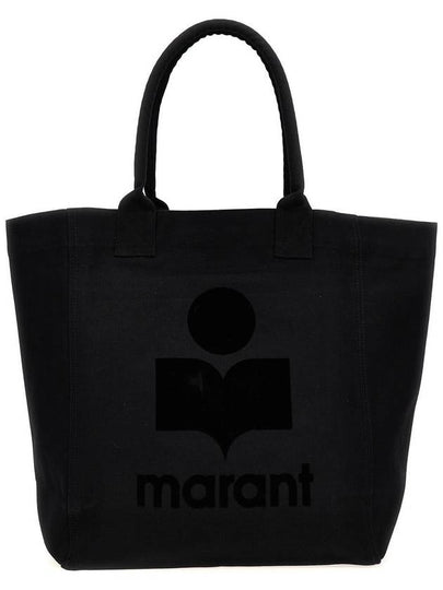 Yenky Logo Tote Bag Black - ISABEL MARANT - BALAAN 2