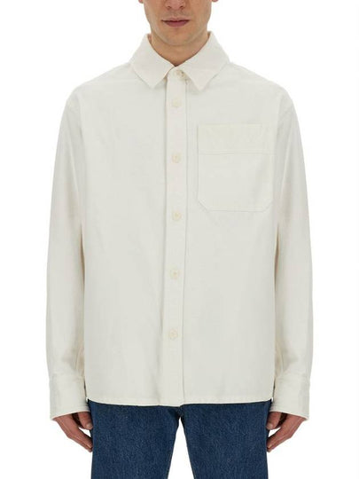 Basile Brodee Long Sleeve Shirt White - A.P.C. - BALAAN 2