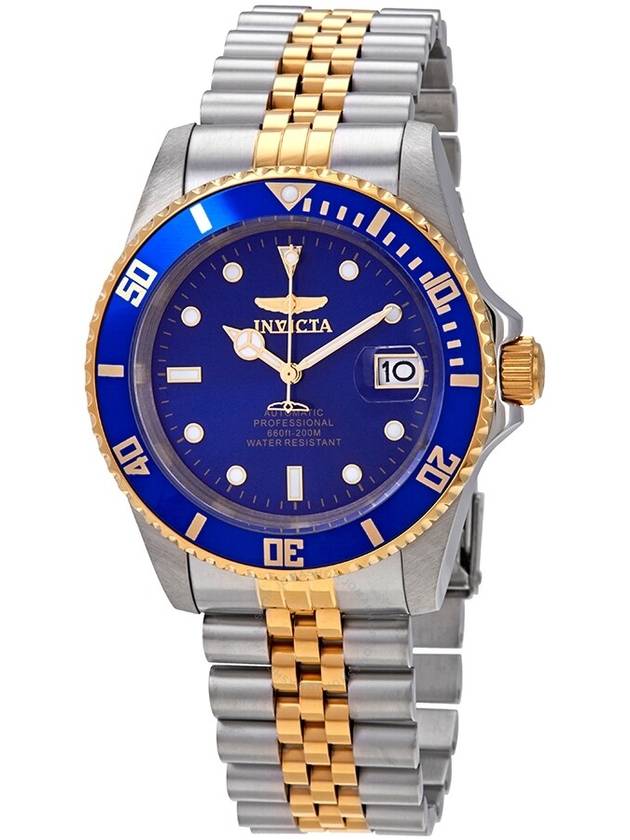 Invicta Pro Diver Automatic Blue Dial Two-tone Men's Watch 29182 - INVICTA - BALAAN 1