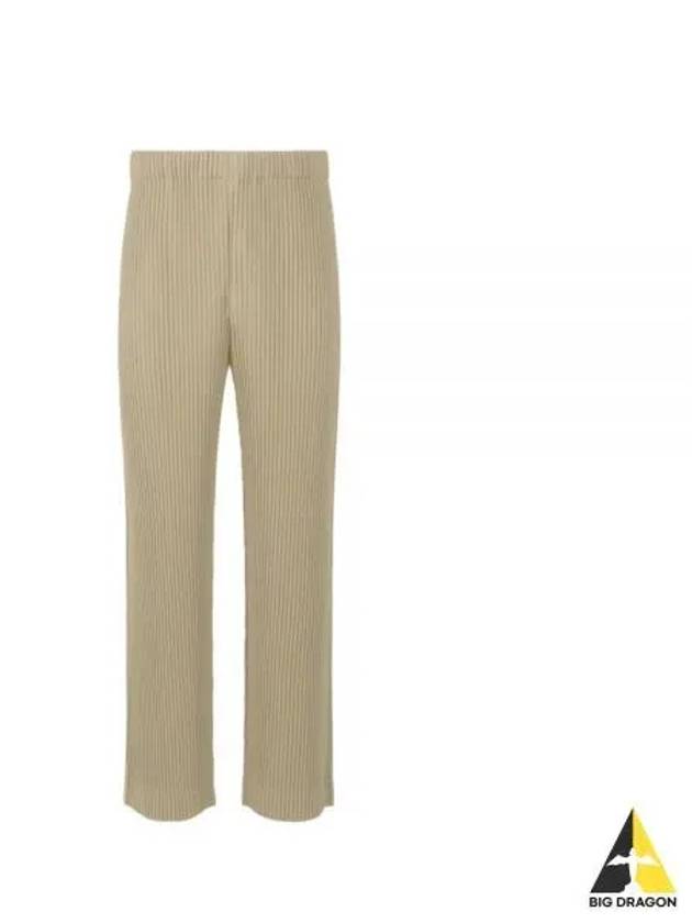 MC March Pleated Straight Pants Beige - ISSEY MIYAKE - BALAAN 2