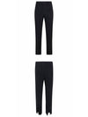 Tailored Pleated 1 Straight Pants Black - ISSEY MIYAKE - BALAAN 5