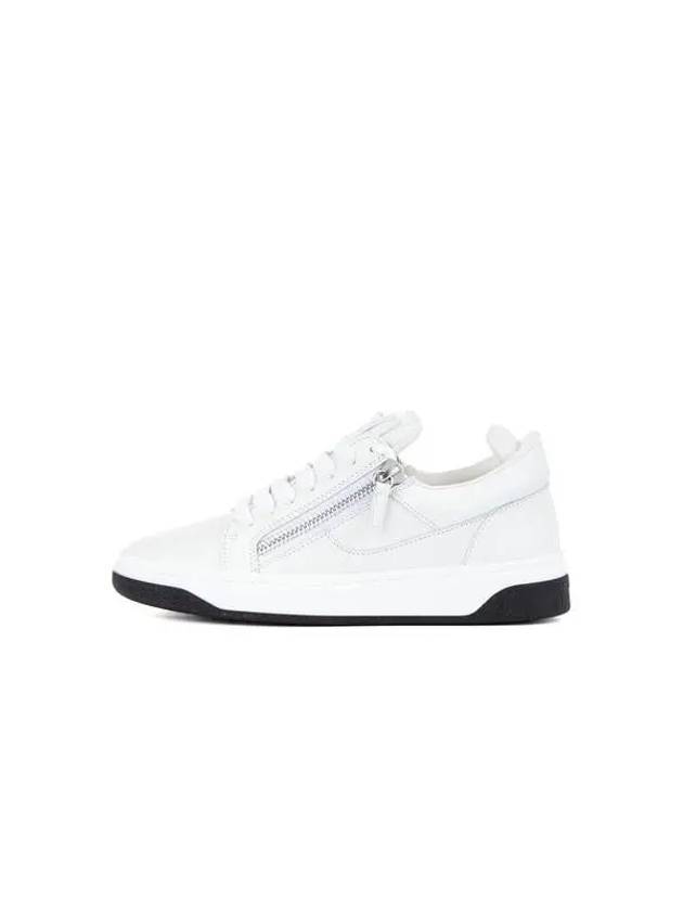 WOMEN DONNA Zipper Sneakers White 270340 - GIUSEPPE ZANOTTI - BALAAN 1