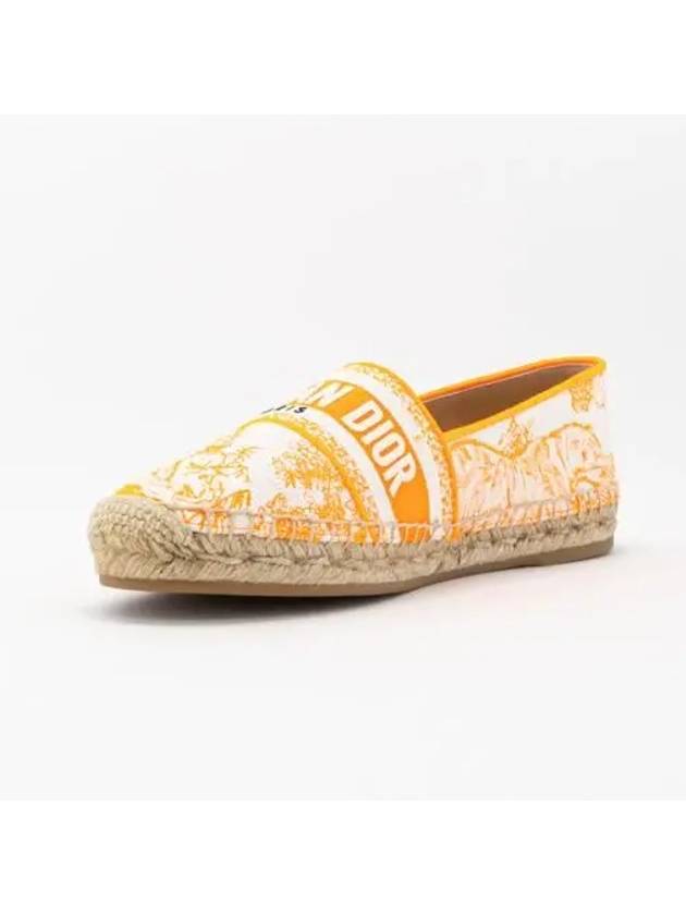 Women's Granville Espadrilles Orange - DIOR - BALAAN 6