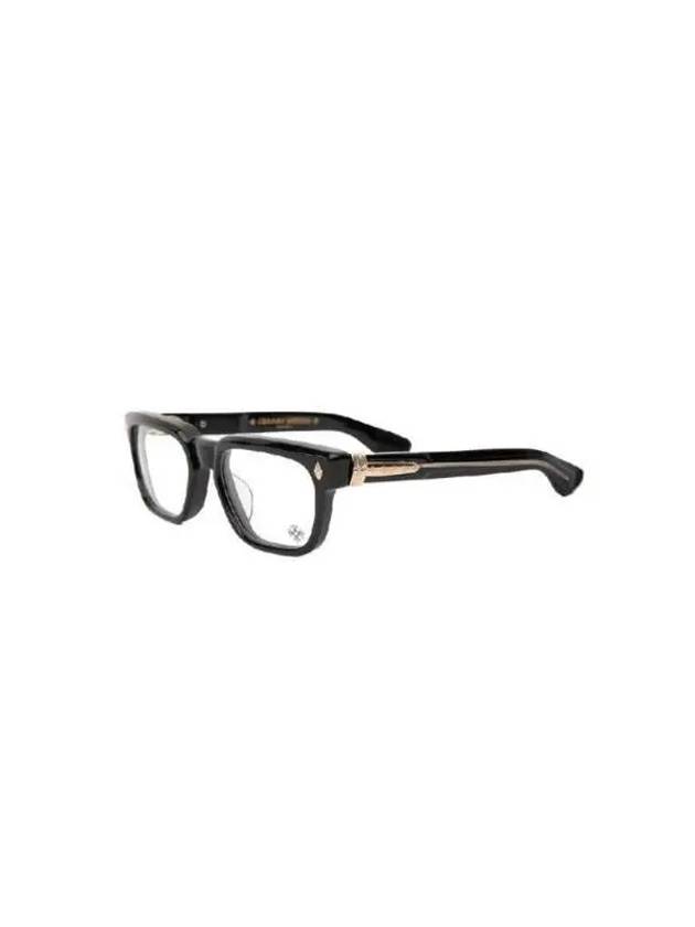 Chrome Hearts PEN 15 Square Frame Glasses BK 18KGP - CHROME HEARTS - BALAAN 2