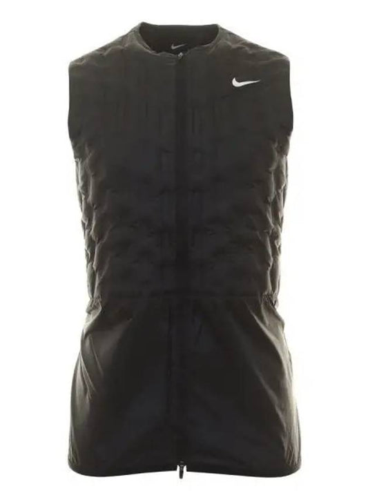 Men's Golf Therma Fit Repel Full Zip Vest Black - NIKE - BALAAN 2