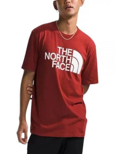 Men's Half Dome Short Sleeve T-Shirt Red - THE NORTH FACE - BALAAN 2