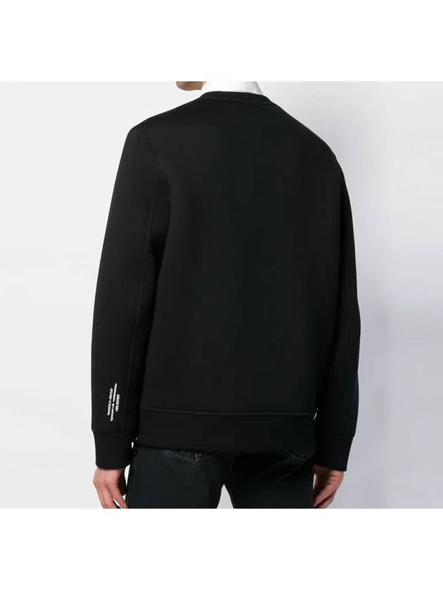 Brutus Neoprene Sweatshirt Black - NEIL BARRETT - BALAAN 5