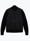 Beck Knit Hybrid Zip-Up Jacket Black - J.LINDEBERG - BALAAN 2