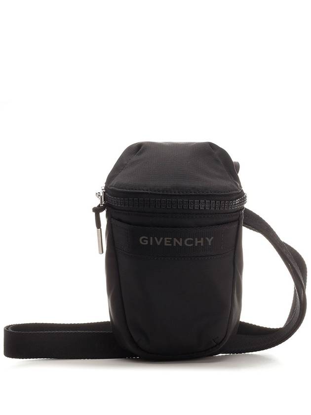 G-Trek Nylon Phone Pouch Bag Black - GIVENCHY - BALAAN 3