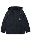 Kids LUSALA Windbreaker Jacket Navy 1A00095 5968E 742 12 14A - MONCLER - BALAAN 3