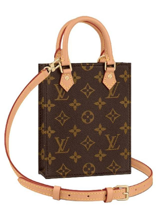 Petit Sac Plat Monogram Mini Bag Brown - LOUIS VUITTON - BALAAN 1