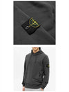 Wappen Patch Hoodie Grey - STONE ISLAND - BALAAN 6