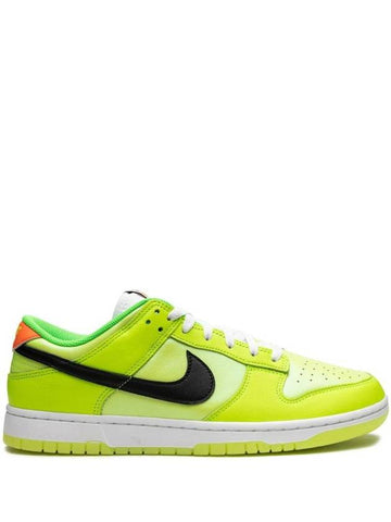 Dunk SE Low Top Sneakers Splash Volt - NIKE - BALAAN 1