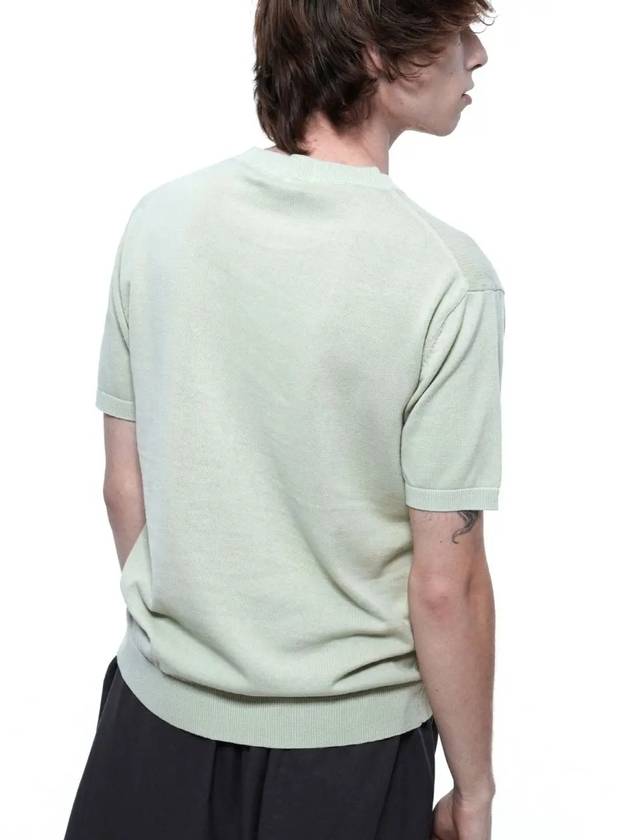 Men s LBRHK MT Linen Basic Round Half Knit Mint - CHANCE'S NOI - BALAAN 9