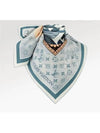 Malles Merveilleuses Square 90 Scarf Blue - LOUIS VUITTON - BALAAN 3