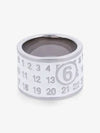 Numeric Minimal Signature Ring Silver - MAISON MARGIELA - BALAAN 2