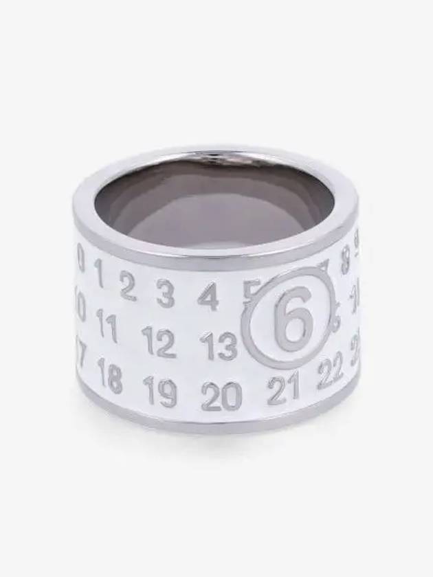 Numeric Minimal Signature Ring Silver - MAISON MARGIELA - BALAAN 2