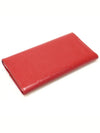 22 A953 Red Saffiano Gold Vara Bow Long Wallet - SALVATORE FERRAGAMO - BALAAN 5