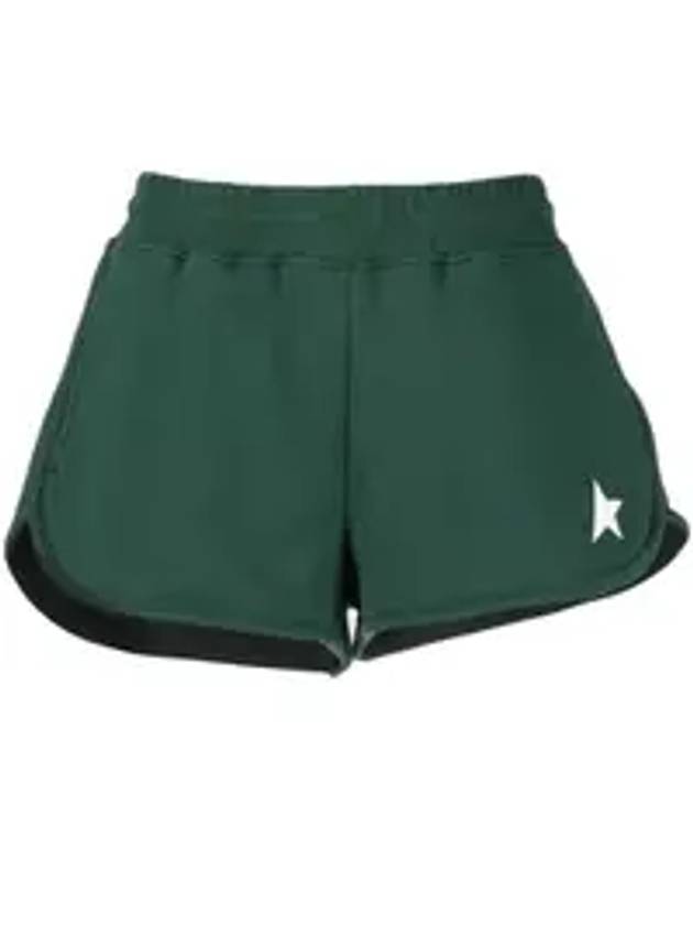 Star Collection White Star Green Diana Shorts Green - GOLDEN GOOSE - BALAAN 4