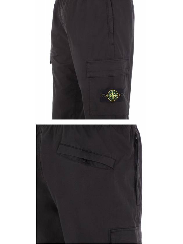 Wappen Patch Cargo Track Pants Grey - STONE ISLAND - BALAAN 6