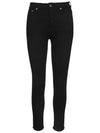 Women's Dina Skinny Jeans Black - GOLDEN GOOSE - 1