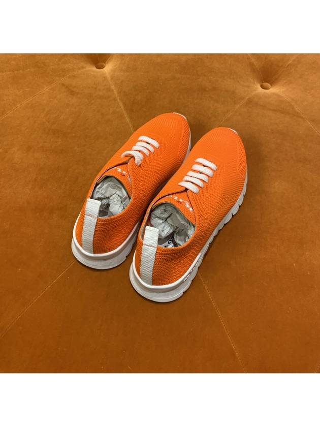 Sneakers Cotton Mesh Running Shoes Orange USSFITS N00809 25 - KITON - BALAAN 5