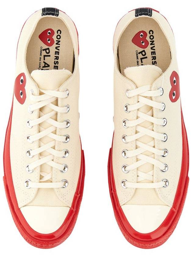 Comme Des Garçons Play X Converse Heart Print Sneaker - COMME DES GARCONS PLAY - BALAAN 2