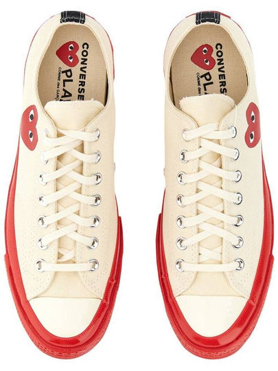 Comme Des Garçons Play X Converse Heart Print Sneaker - COMME DES GARCONS PLAY - BALAAN 2