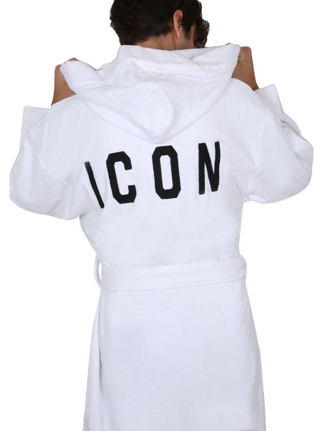 BATHROBE WITH Logo D7P404220110 B0040186600 - DSQUARED2 - BALAAN 7