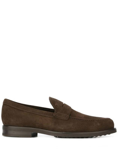 Mocassino Classic Suede Loafers Brown - TOD'S - BALAAN 2