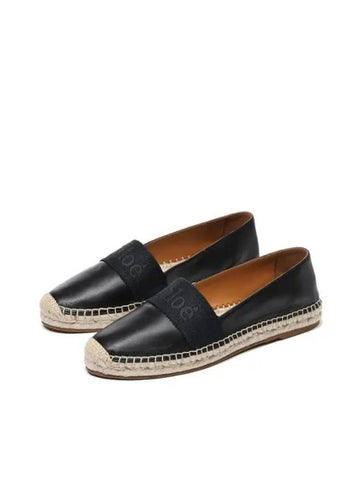 Piia Espadrille Flat Black - CHLOE - BALAAN 1