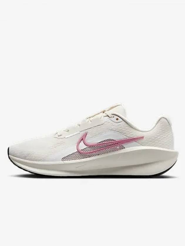 Women's Downshifter 13 Road Low Top Sneakers Elemental Pink Summit White - NIKE - BALAAN 1