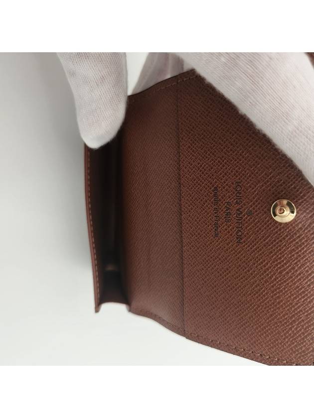 Enveloppe Carte De Visite Monogram Card Wallet Brown - LOUIS VUITTON - BALAAN 10