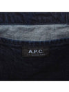 Bleached Denim Tote Bag Blue - A.P.C. - BALAAN 4