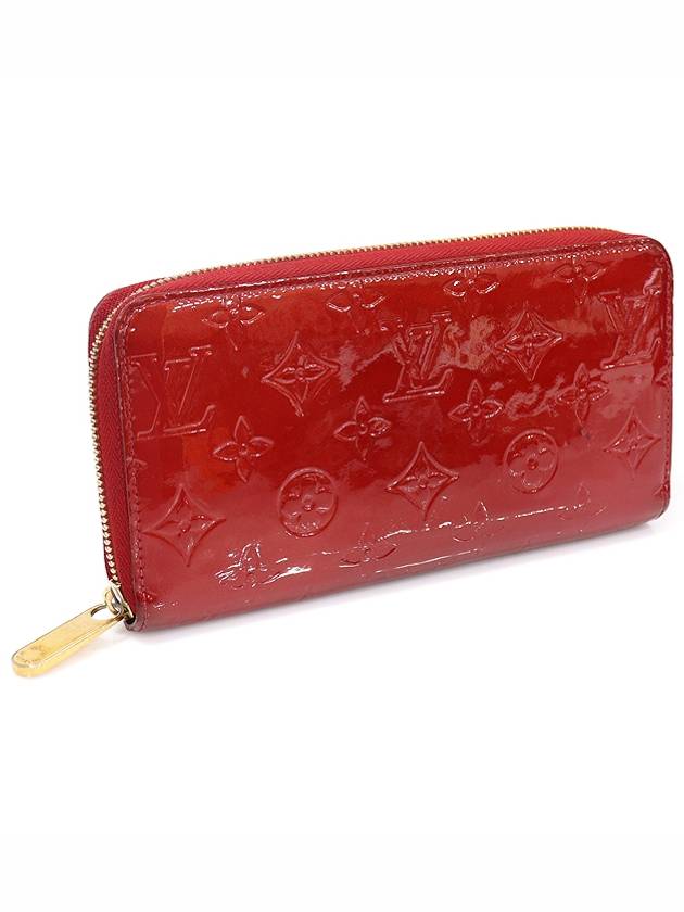 M91981 Monogram Vernis Pom d Amour Zippy Wallet Long - LOUIS VUITTON - BALAAN 2