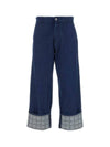 Logo Grid Workwear Jeans Dark Blue - JW ANDERSON - BALAAN 1