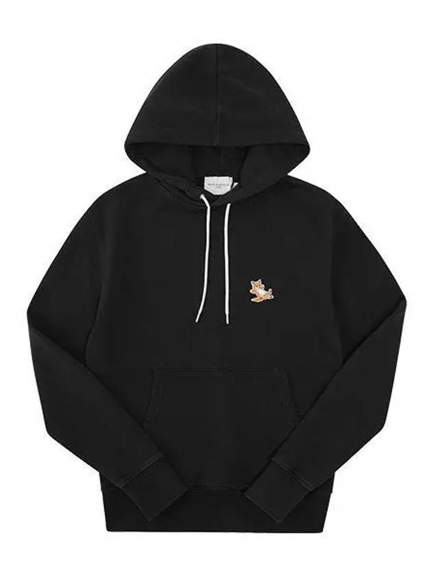 Chillax Fox Patch Classic Hoodie Black - MAISON KITSUNE - BALAAN 2