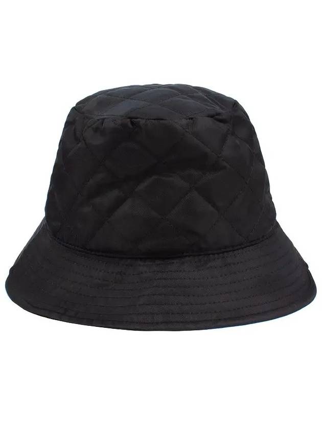 Logo Quilting Nylon Bucket Hat Black - CELINE - BALAAN 3