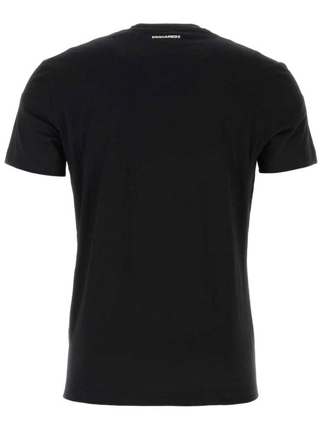 Short Sleeve T-Shirt D9X3C5120 001 Black - DSQUARED2 - BALAAN 3