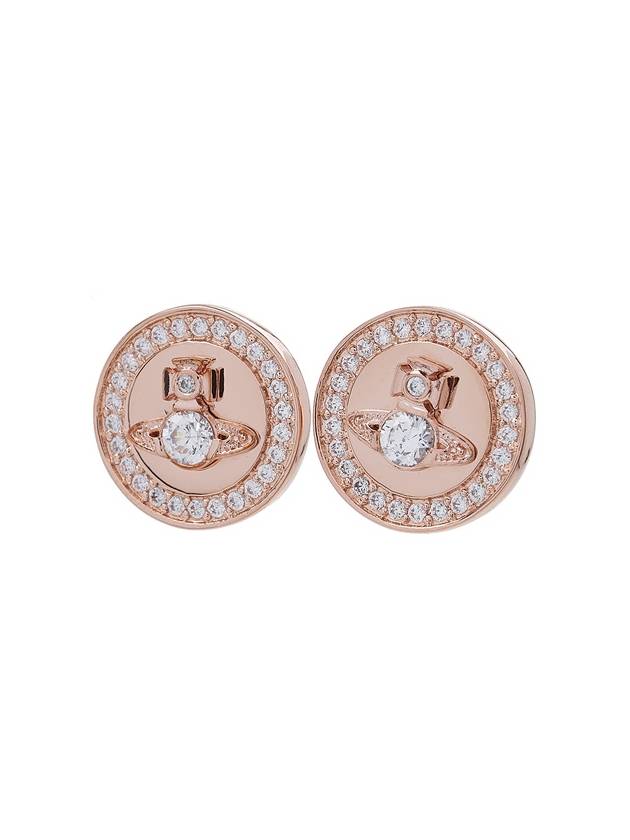 Cleo Earrings Rose Gold - VIVIENNE WESTWOOD - BALAAN 3