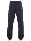 Compass Badge Gabardine Cargo Straight Pants Navy - STONE ISLAND - BALAAN 3