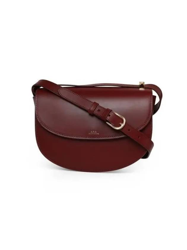 Geneve Shoulder Bag Burgundy - A.P.C. - BALAAN 3