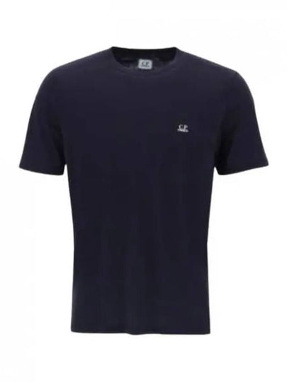 30/1 Jersey Goggle Short Sleeve T-Shirt Navy - CP COMPANY - BALAAN 2