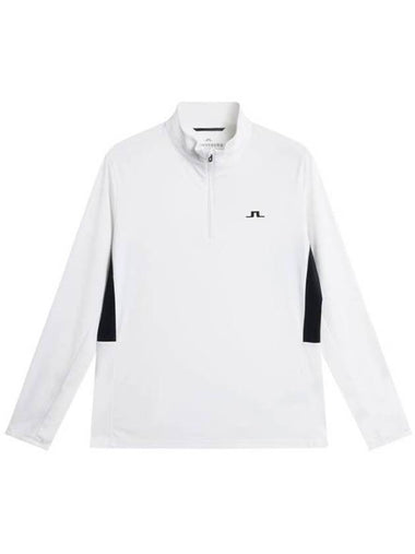 Men's Frank Pro Pack Mid Layer Long Sleeve T-Shirt White - J.LINDEBERG - BALAAN 1